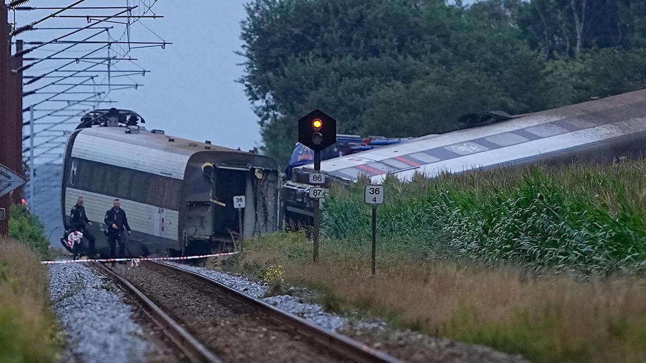 Todesopfer bei Zugunglück in Dänemark