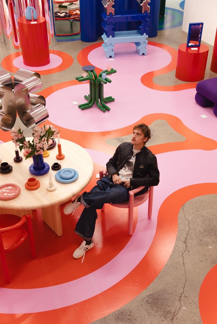 Mehr Kinderzimmer als Prestige-Apartment: Der schwedische Interior-Designer Gustaf Westman in seiner präferierten Wohnwelt.