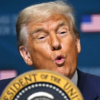 US-Präsident Donald Trump hat Bedingungen für die Nato-Staaten aufgestellt, von denen er schärfere Sanktionen gegen Russland abhängig macht. (Archivbild)