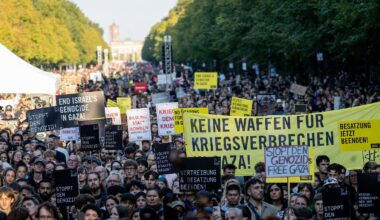 Rekord bei "All Eyes on Gaza": Zehntausende demonstrieren in Berlin gegen Israels Krieg