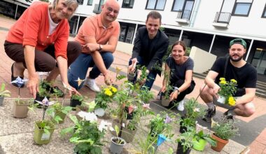 „Tegelwippen“ für mehr Grün in Bielefeld