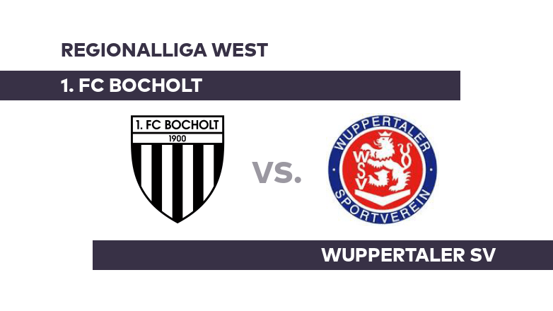 1. FC Bocholt - Wuppertaler SV: Die Zahlen sprechen für Bocholt - Regionalliga West