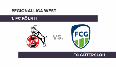 1. FC Köln II - FC Gütersloh: Köln II will den Lauf ausbauen - Regionalliga West