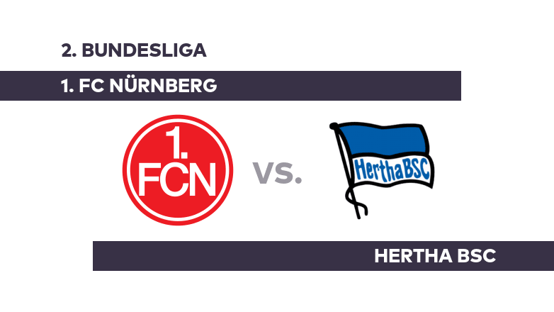 1. FC Nürnberg - Hertha BSC: Nürnberg möchte nachlegen - 2. Bundesliga