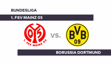 1. FSV Mainz 05 - Borussia Dortmund: Mainz fordert Dortmund heraus - Bundesliga