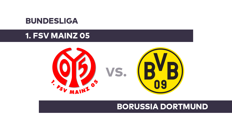 1. FSV Mainz 05 - Borussia Dortmund: Mainz fordert Dortmund heraus - Bundesliga