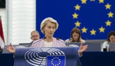 Von der Leyen im Juli im EU-Parlament
