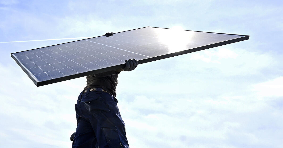 Auf 48,76 Millionen Euro aufgestockt: Großer Andrang auf Made-in-Europe-Bonus bei Photovoltaikanlagen