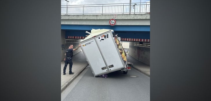 Kurioser Einsatz für die Polizei.