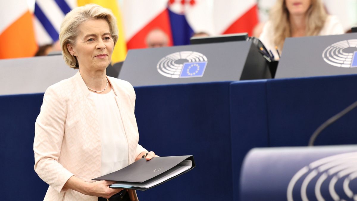 Live verfolgen: Ursula von der Leyen hält Rede zur Lage der Europäischen Union