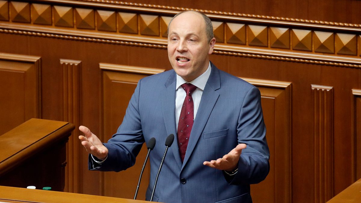 Verdächtiger im Mordfall des Politikers Andrij Parubij in der Ukraine macht Aussage