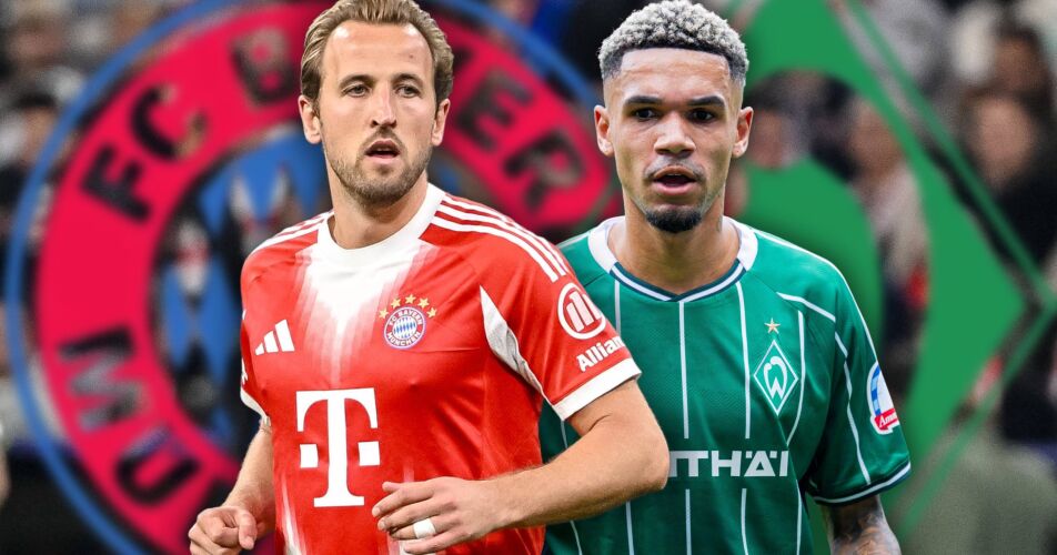 Hier seht ihr Bayern vs. Bremen live