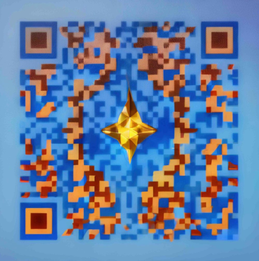 Selbst bei Abbildungen funktioniert das Einlesen des QR-Codes: Im Werk A aus der Serie „Michelangelo Pistoletto & AI“ geht es um Autorenschaft und Authentizität.