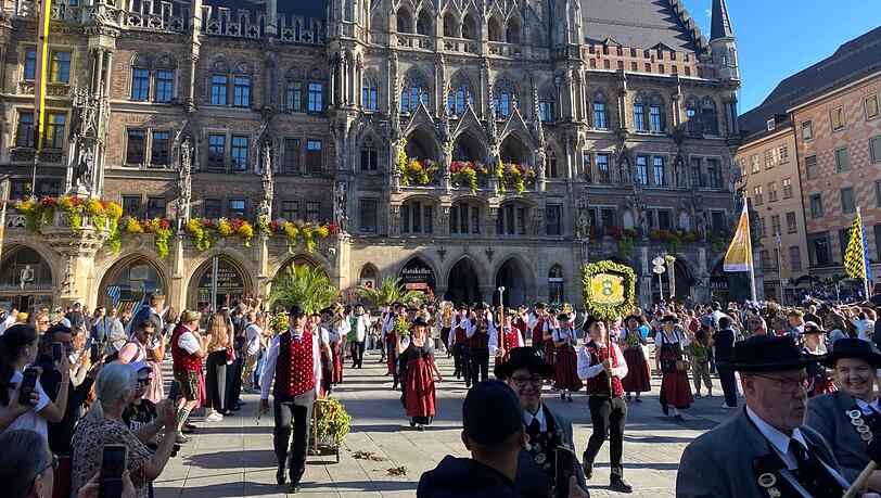 Vorfreude am Marienplatz. Vorfreude am Marienplatz.