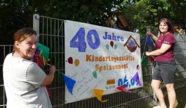 Zschopauer Kita feiert 40. Geburtstag