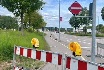 Vollsperrung trifft Pendler: Wichtiger Autobahnzubringer in Chemnitz kommende Woche dicht - Die Kalkstraße wird ab Montag für fünf Tage voll gesperrt.
