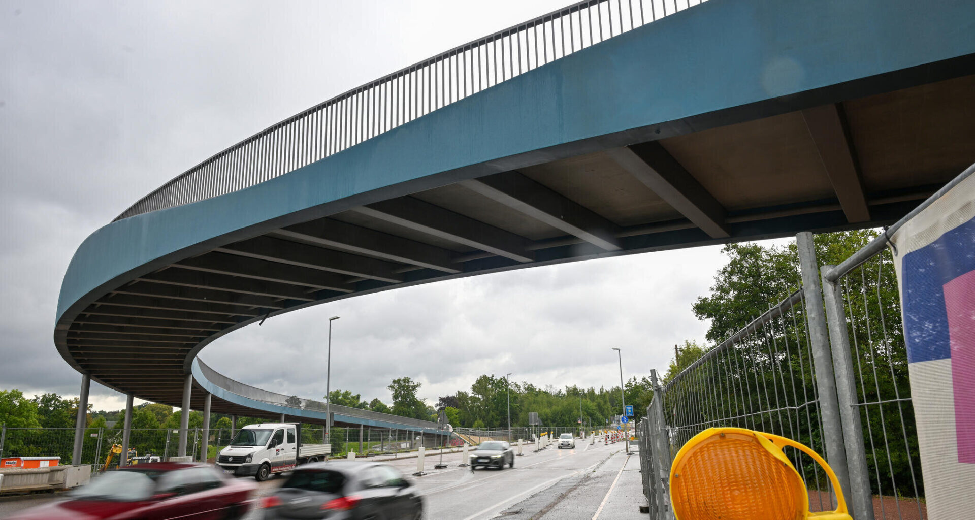 Wichtige Verbindung zur A72 für eine Woche dicht