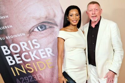 Buchpremiere in Berlin: Boris Becker bringt Familie mit - Boris Becker mit seiner Frau Lilian de Carvalho Monteiro.
