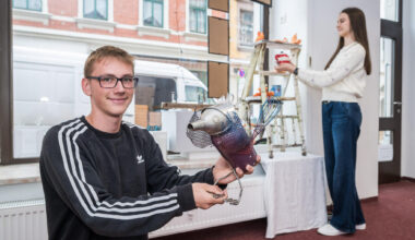 Mit einem Kunstprojekt in der Stollberger Innenstadt