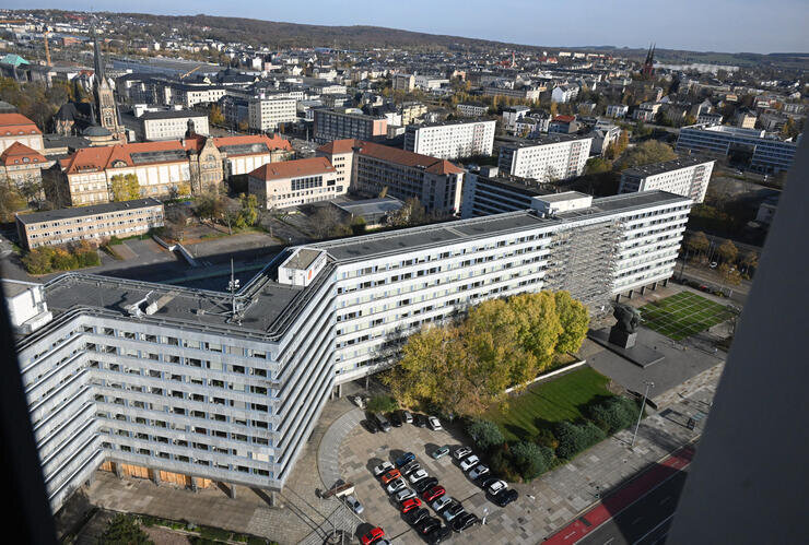 Chemnitz als Kulturhauptstadt: Lichtkunst setzt neue Akzente