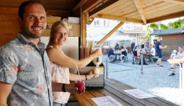 Neue Drinks sorgen beim Zschopauer Weinfest für Abkühlung