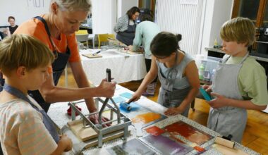 Jugendliche entdecken in Augustusburg den Künstler in sich