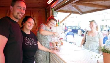 Zschopauer Herbst- und Weinfest lockt Hunderte Besucher an