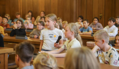 Wenn Kinder dem Chemnitzer OB Fragen stellen