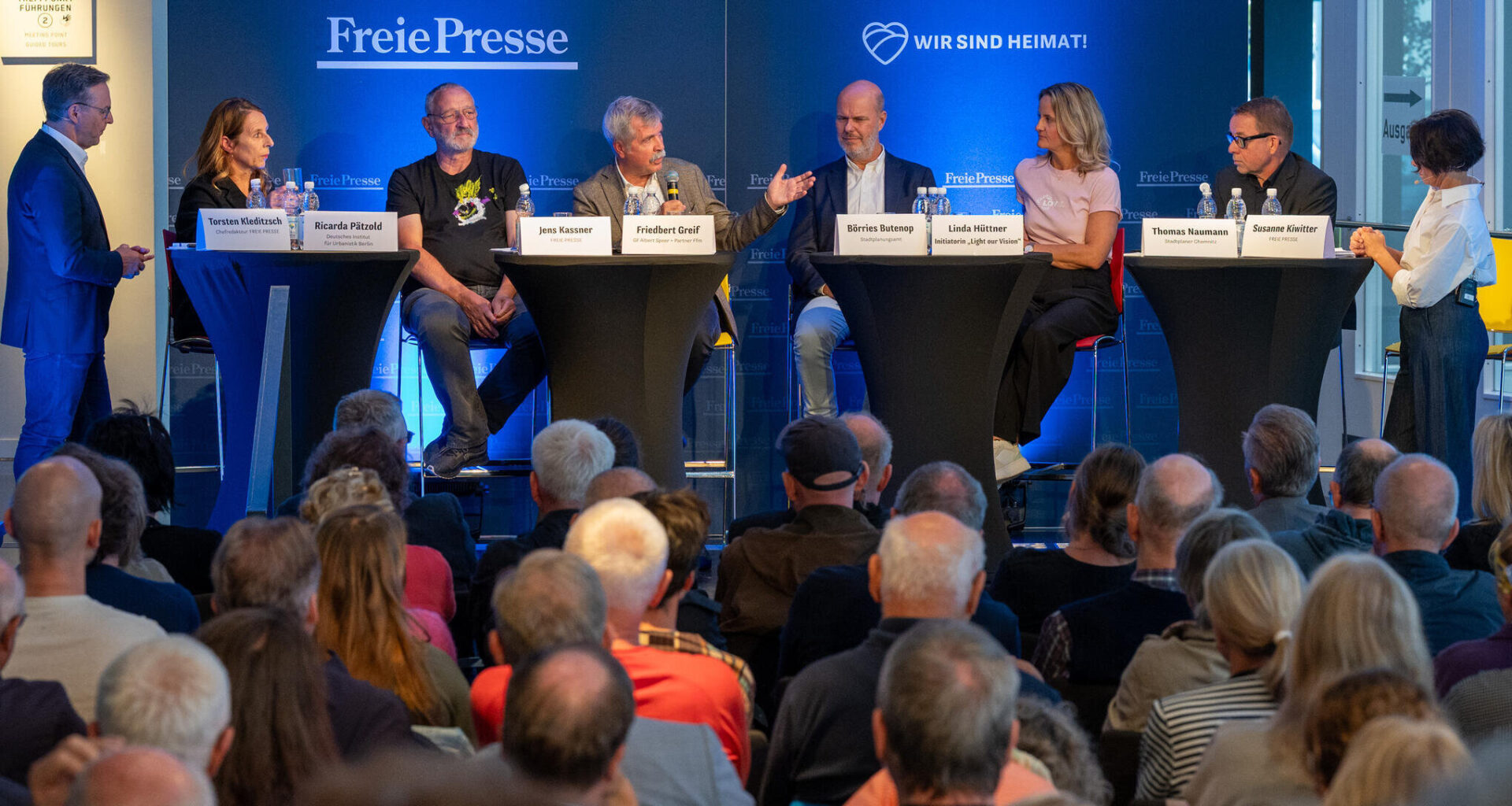 Großes Interesse an „Freie Presse“-Podium zur Innenstadt-Entwicklung von Chemnitz