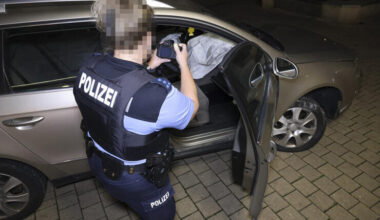 Unfall auf dem Chemnitzer Brühl