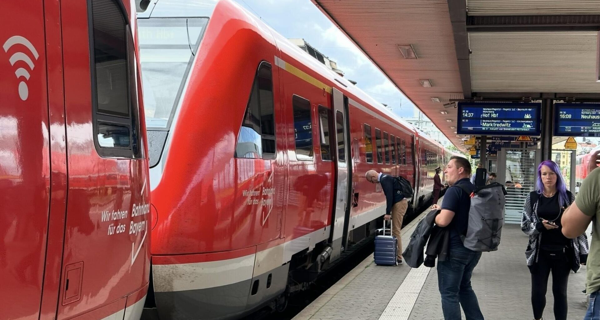 Bahnstreckensperrung in Franken hat auch Auswirkungen für Reisende aus Chemnitz