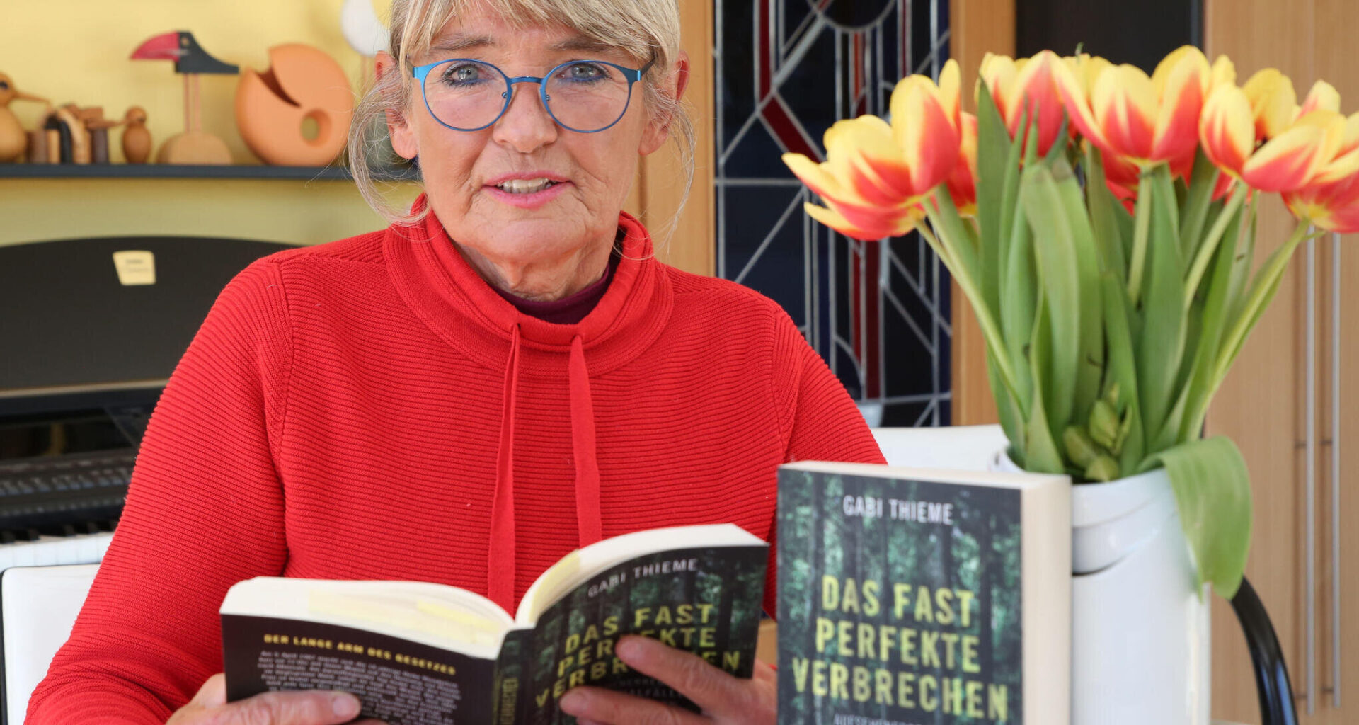 Gabi Thieme liest in Zöblitz aus ihren True-Crime-Büchern