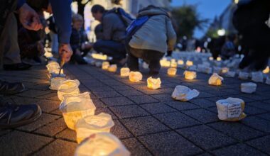 Chemnitzer bringen den Brühl zum Leuchten