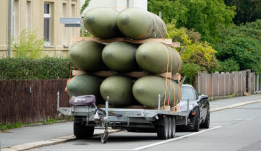 Werden hier Bomben durch Chemnitz transportiert?