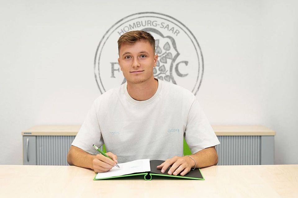 Simon Joachims trägt nun das Trikot des FC Homburg