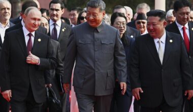Militärparade in Peking: China empfängt Staatschefs von Nordkorea und Russland zu Militärparade