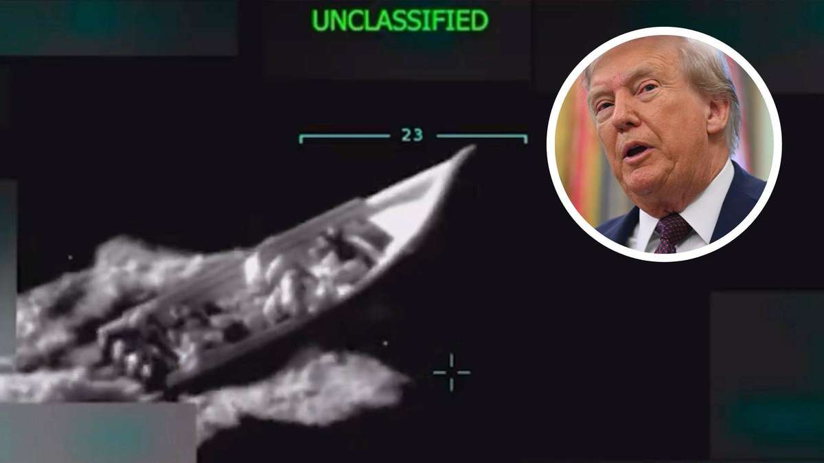 Trump veröffentlicht Video von Raketenangriff auf Boot vor Venezuela