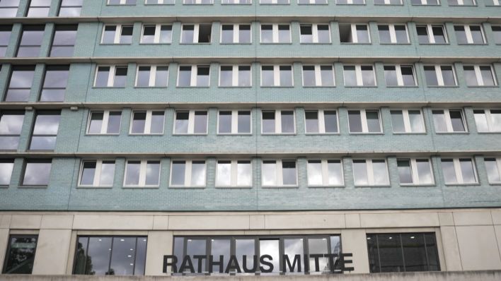 Das Rathaus in Berlin Mitte