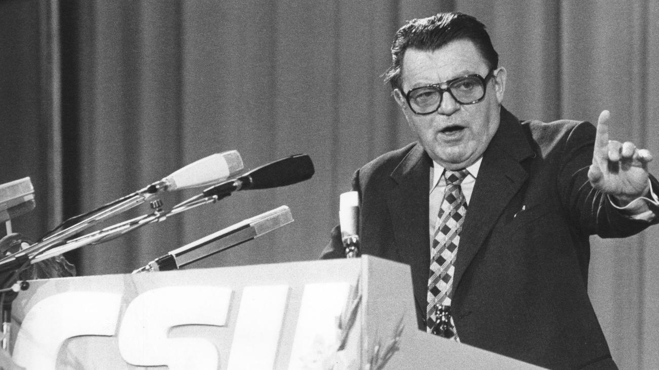 Kanzlerkandidat der Union: Franz Josef Strauß soll sich den USA als Informant angeboten haben
