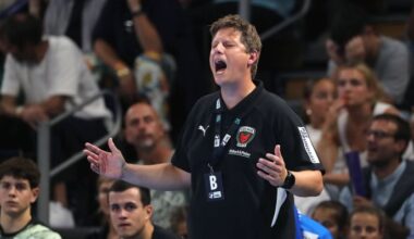 Der neue Füchse-Trainer Nicolej Krickau ist enttäuscht (Quelle: imago images/Contrast)