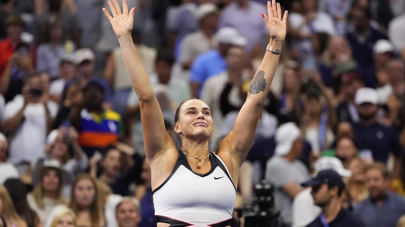 Tennis: Weltranglistenerste Sabalenka gewinnt die US Open