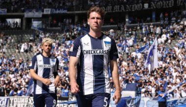 Leon Jensen von Hertha BSC (Bild: IMAGO / Contrast)
