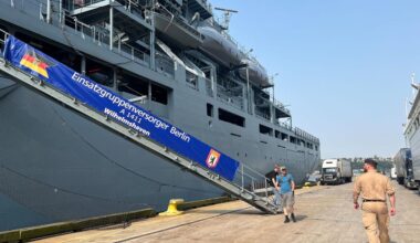 Einsatzgruppenversorger: Marineschiff "Berlin" in New York: 9/11-Gedenken geplant