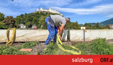 Betonstern am Krauthügel: Abbau begonnen