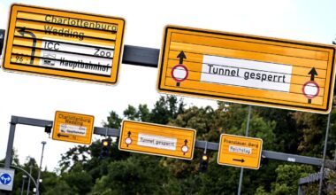 Berliner Tiergartentunnel wieder gesperrt – am dritten Tag in Folge
