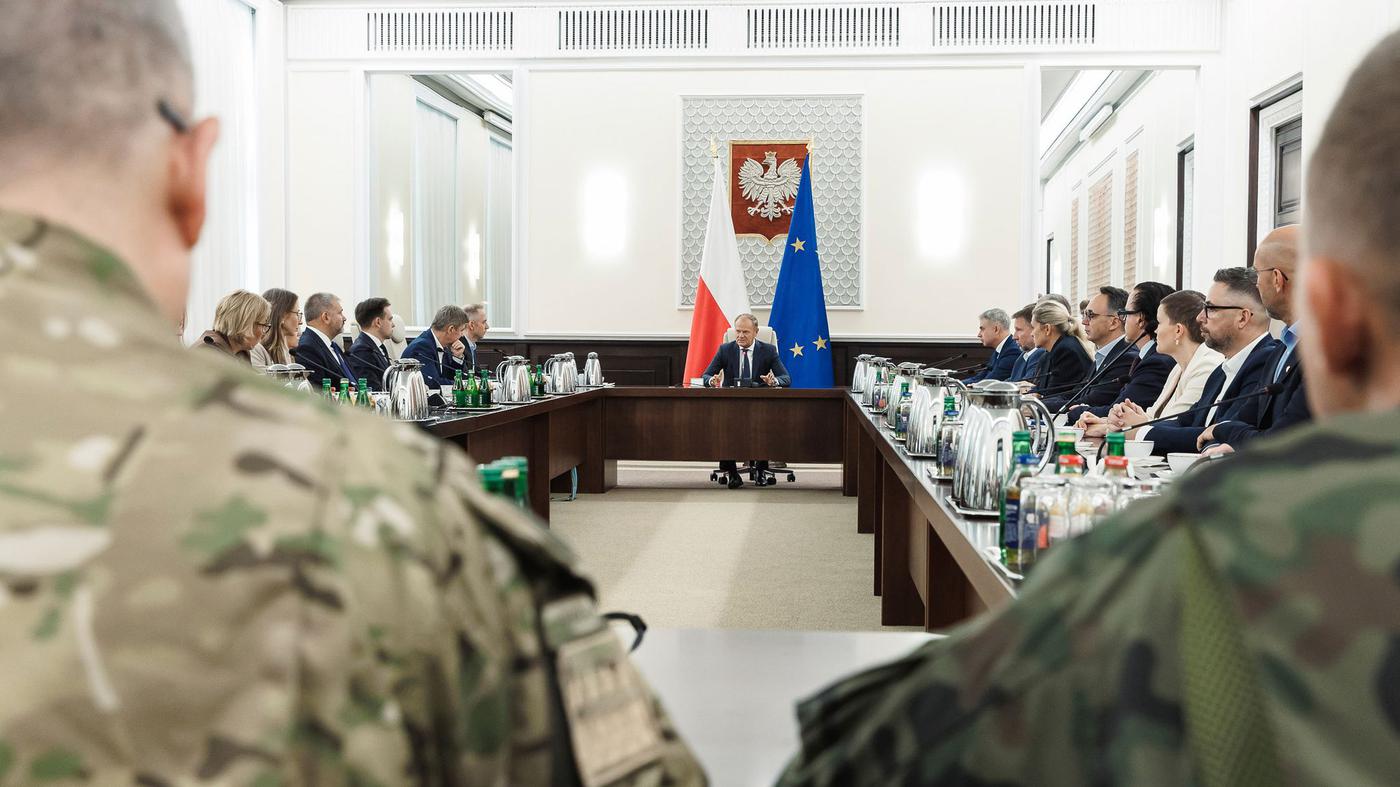Krieg in der Ukraine: Drohnen-Abschuss über Polen: Warschau will Nato-Beratungen