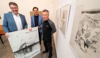 Michel M. stellt 70 Zeichnungen im Museum Wilhelm Morgner aus
