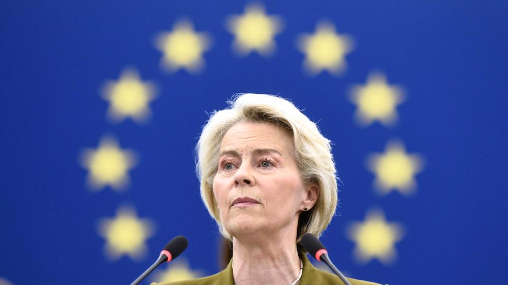 Ursula von der Leyen: In ihrer Rede zur Lage der Europäischen Union nutzt Ursula von der Leyen ihre Chance.