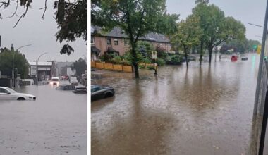 Schule geschlossen, Straßen dicht – „Wasser kam wie eine Wand“