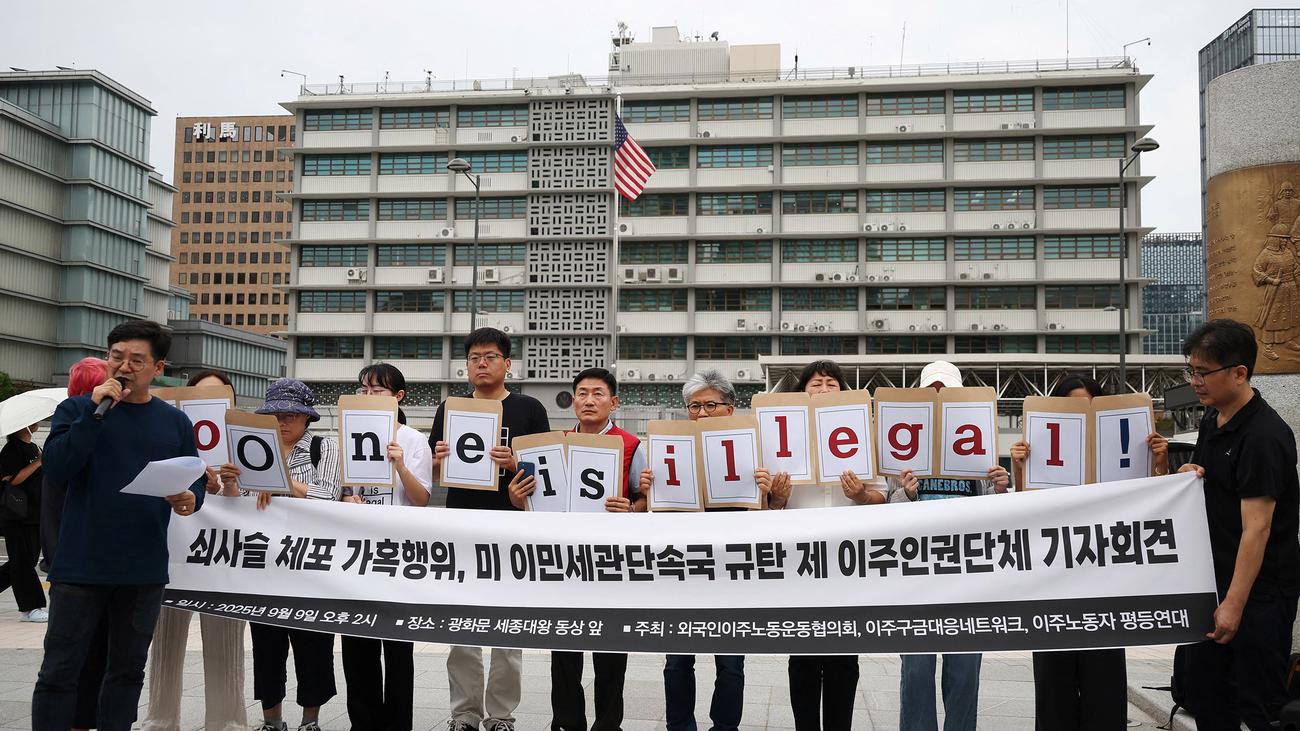 US-Einwanderungspolitik: Hunderte Südkoreaner kehren nach Festnahme in den USA heim